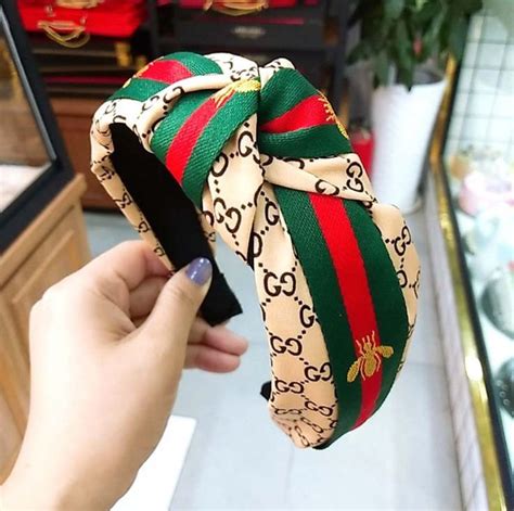 gucci bee headband authentic